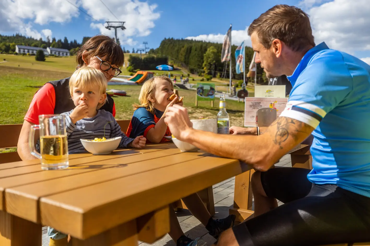 Das Mountainbike Erlebnis für die ganze Familie in Willingen 4 Es gibt viele spannende Dinge zu entdecken auf dem Goldenen Pfad