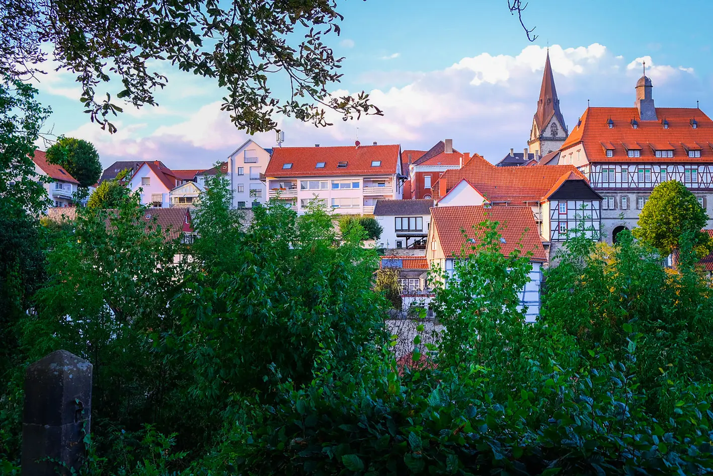 Historische Häuser in Warburg