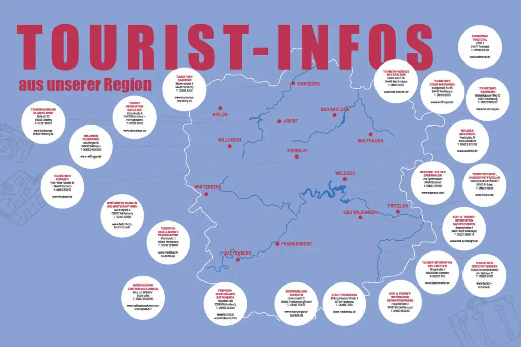 Tourist-Info in der Region
