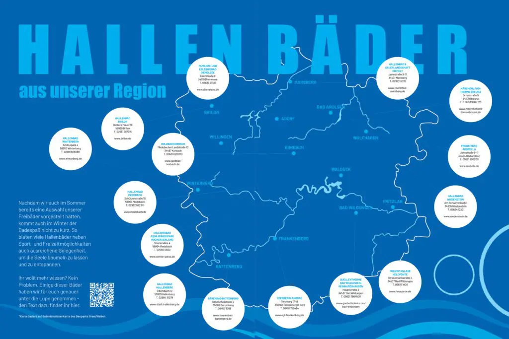 Hallenbäder in der Region