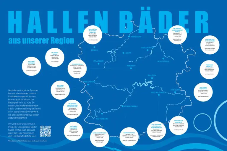 Hallenbäder in der Region