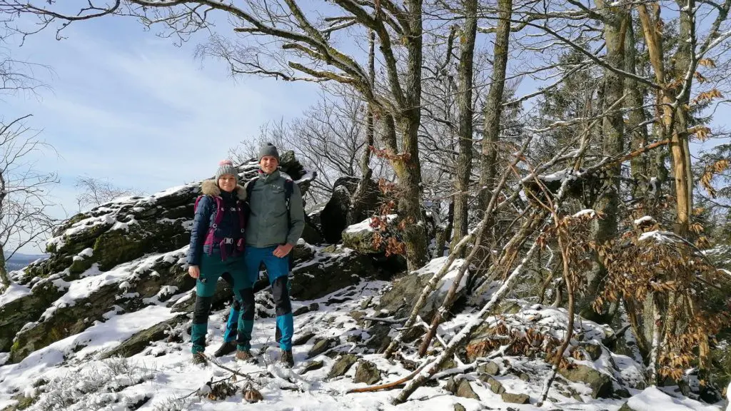 Isabell und Christoph teilen die Leidenschaft zum Wandern von Anfang an.