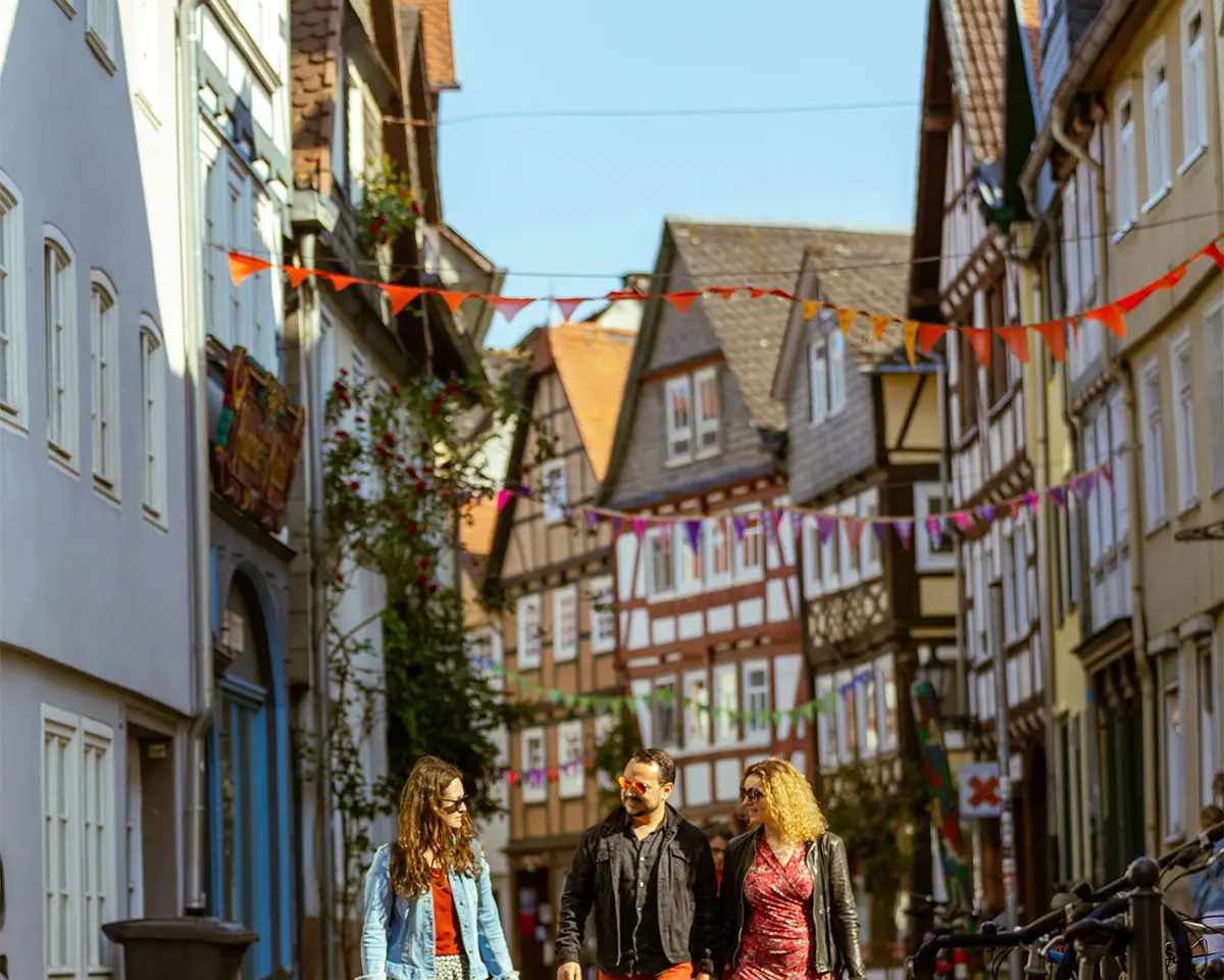 Innenstadt von Marburg