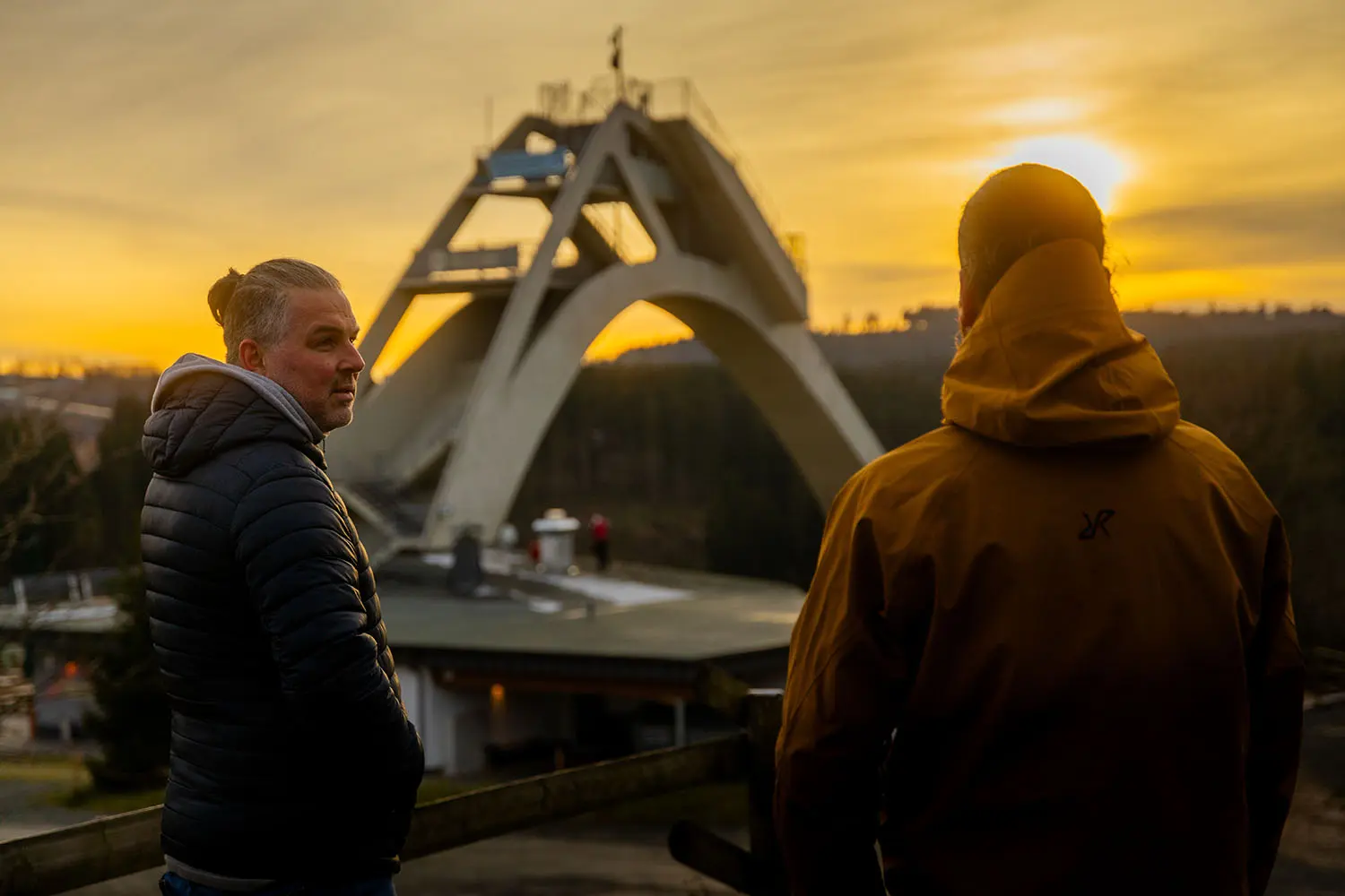 Zauberhaftes Winterberg 1 Die St.-Georg-Schanze bei Winterberg im nordrhein-westfälischen Hochsauerlandkreis