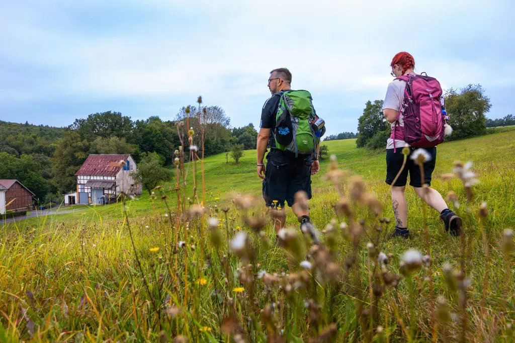 Eine abwechslungsreiche Wanderung entlang des Fabelwegs Mühlengrund, wo märchenhafte Holzskulpturen und beeindruckende Naturschönheiten die Besucher auf ihrem Weg begleiten und zum Verweilen einladen.Fotos: David Heise